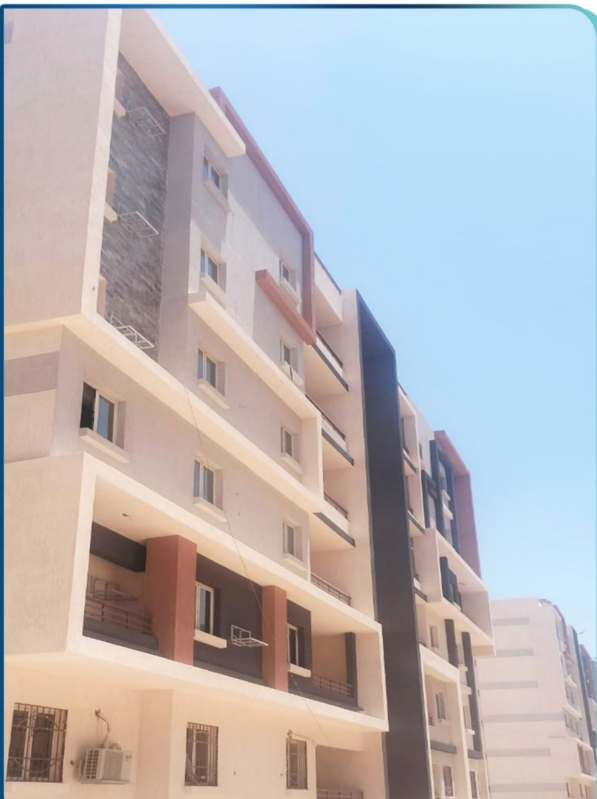 مشروع عمارات سكن مصر بغرب أسيوط - تنفيذ شركة البدري